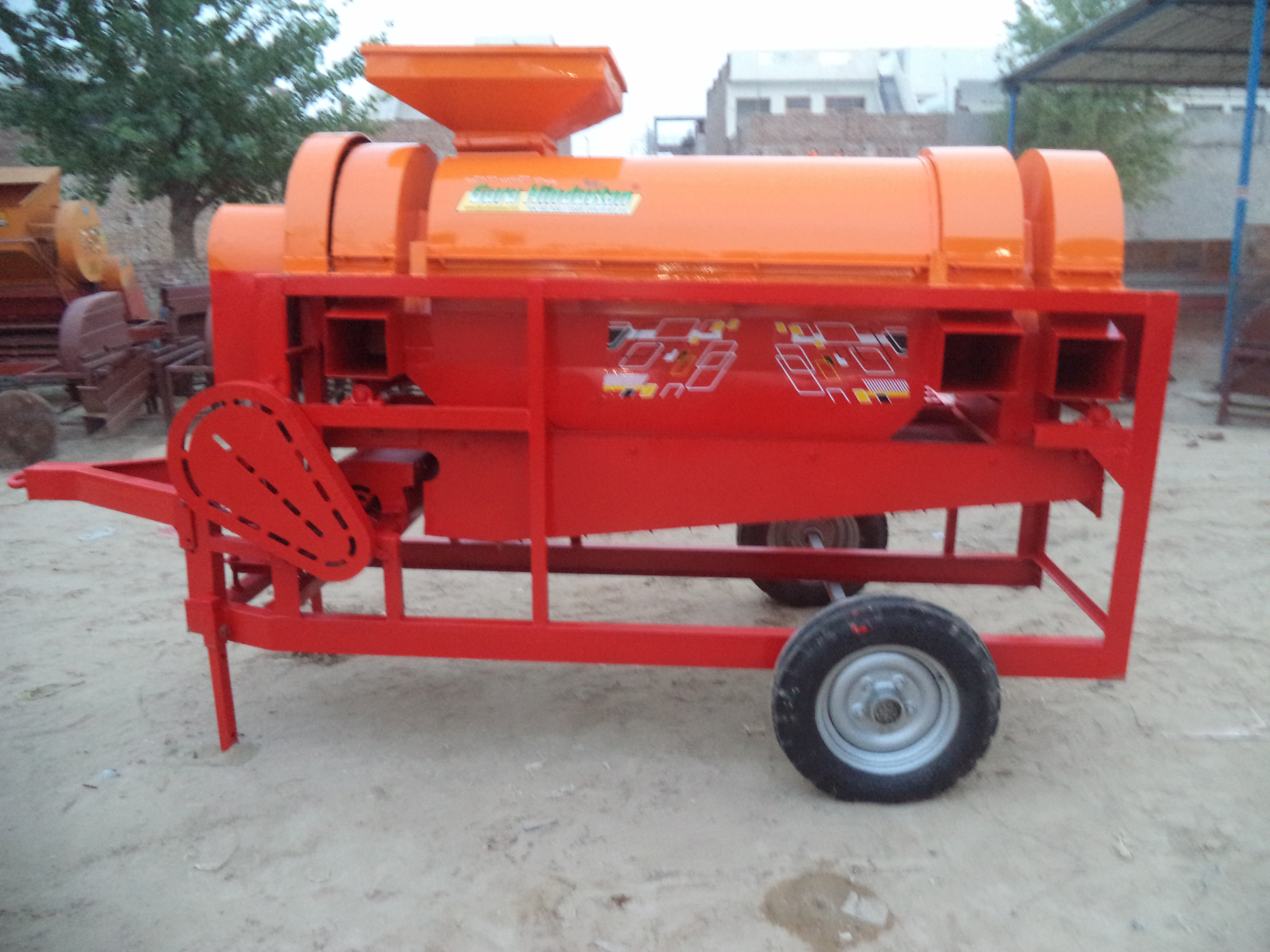 threshing machine